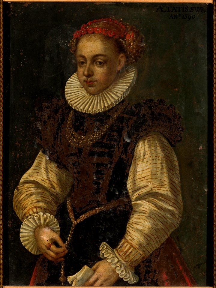 Unknown - Portrait of a young woman - M.Ob.1297 - National Museum in Warsaw