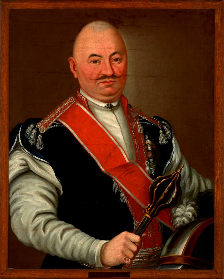Unknown - Portrait of Józef Gabriel Stempkowski (d. 1793), Voivode of Kyiv - MNK I-217 - National Museum Kraków