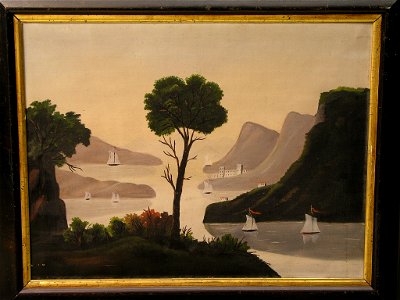 Unknown artist, American - Hudson River Landscape - 42.146 - Rhode Island School of Design Museum