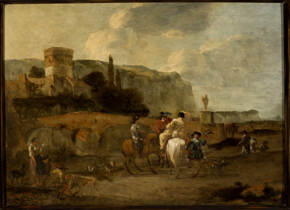 Unknown - Italian landscape - M.Ob.2411 - National Museum in Warsaw