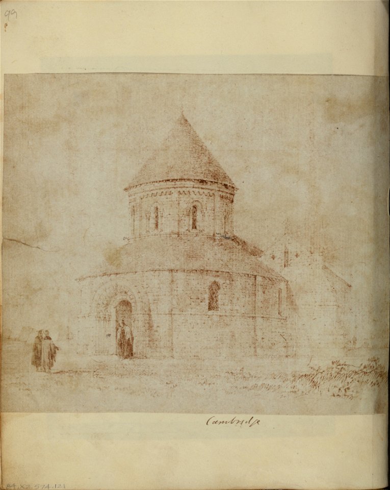 Unknown maker, British - The Church of the Holy Sepulchre and Saint Andrew, Cambridge. - Google Art Project