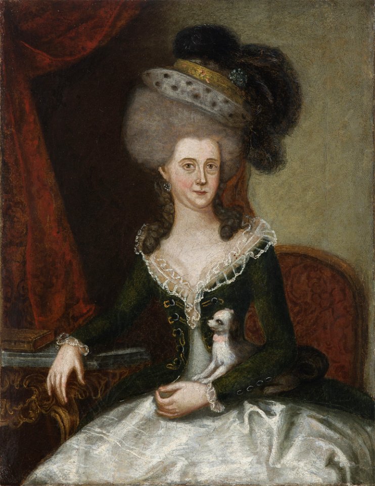 Unknown - Portrait of Urszula Sokolnicka née Poklatecka (1740–1780) - MNK XII-404 - National Museum Kraków
