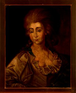 Unknown - Portrait of Urszula Mniszchech née Zamoyska (1750–1808), wife of Michał Jerzy Wandalin Mniszch, Grand Marshal of the Crown - MNK I-352 - National Museum Kraków