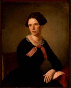Unknown - Portrait of Leokadia Krupska, sister of Bonifacy - MP 5387 MNW - National Museum in Warsaw