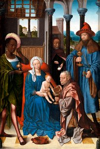 Unknown artist, Netherlandish - The Adoration of the Magi - 21.482 - Rhode Island School of Design Museum