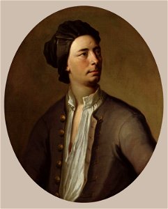 Unknown man, formerly known as Matthew Prior by Michael Dahl