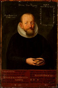 Unknown - Portrait of pastor Daniel Tanner (1581–1646) - M.Ob.1425 MNW - National Museum in Warsaw