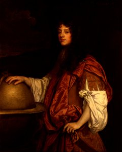 Unknown man, formerly known as James Scott, Duke of Monmouth and Buccleuch by Sir Peter Lely. Free illustration for personal and commercial use.