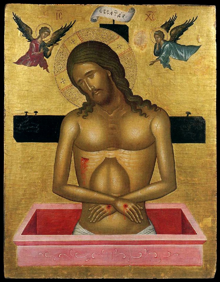 Unknown painter - Christ in the Tomb - WGA23483