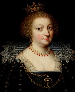 Unknown - Portrait of Queen Anne of Austria (1601–1666)^ - MNK XII-A-760 - National Museum Kraków