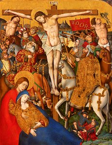 Unknown artist, Spanish - Crucifixion - 69.197 - Rhode Island School of Design Museum