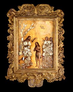 Unknown Artist (Mexico) - Baptism of Christ - A6 - Hispanic Society of America