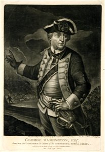Unknown English - George Washington, Esqr. General and Commander in Chief of the Continental Army in America - Google Art Project