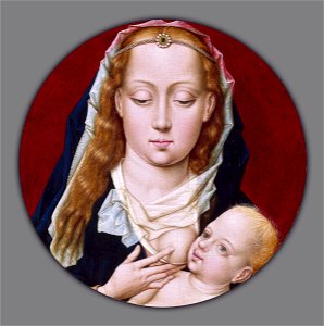 Unknown Flemish - Virgin and Child - Google Art Project