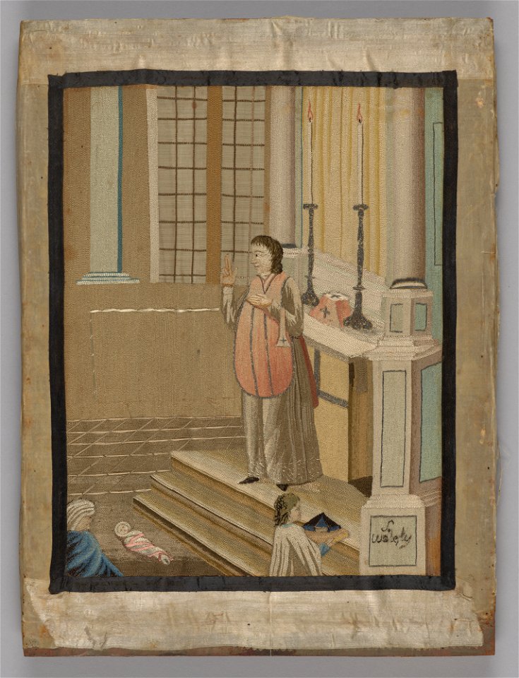 Unknown - Embroidered picture - MNK XIX-6048 - National Museum Kraków