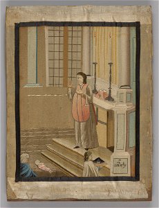 Unknown - Embroidered picture - MNK XIX-6048 - National Museum Kraków