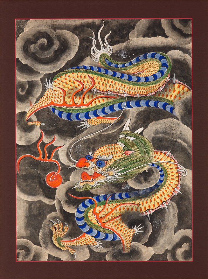 Unknown (Korean) - Dragon Amid Clouds - 2015.4 - Detroit Institute of Arts