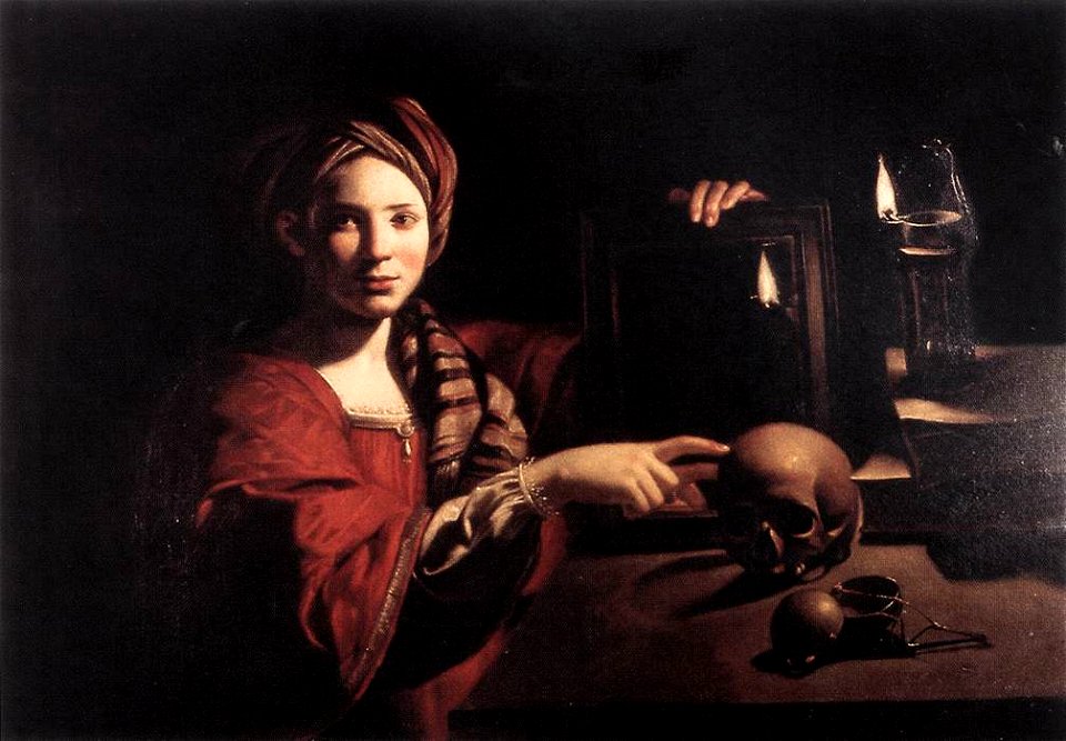 Unknown French Master - Allegory of the Vanity of Earthly Things - WGA23679