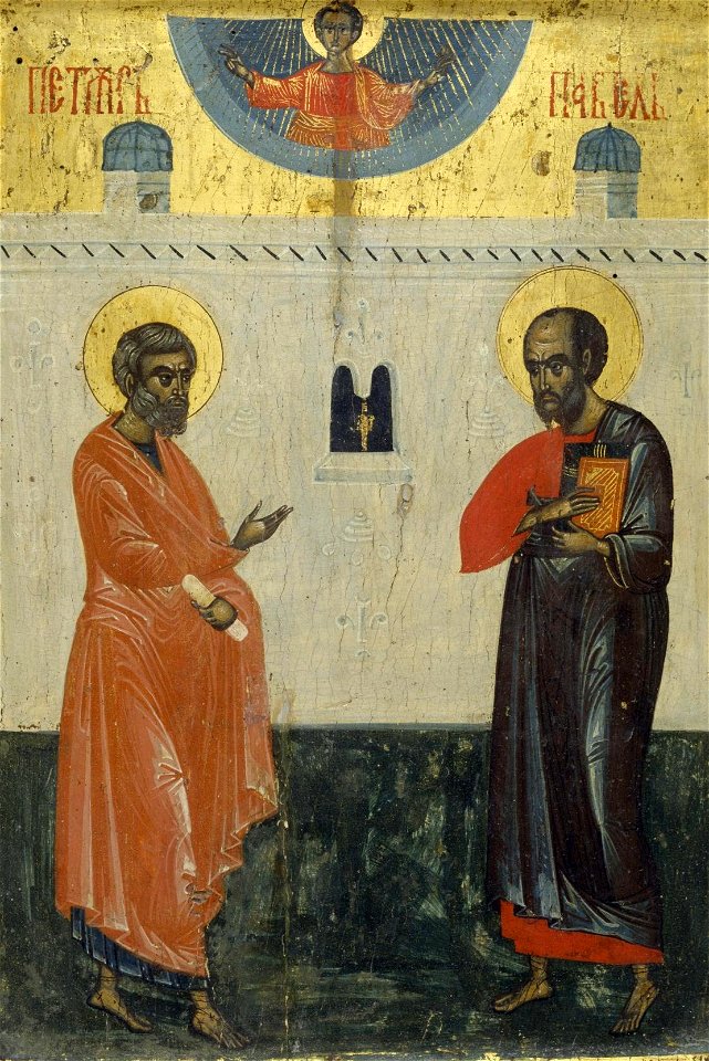 Unknown Cretan - Saints Peter and Paul - Google Art Project