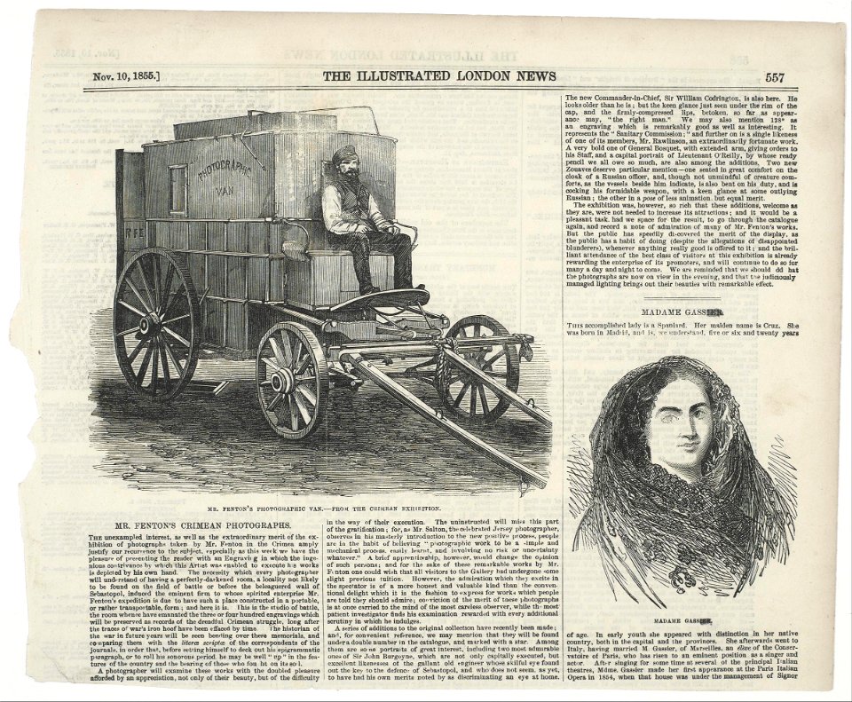 Unknown English - Mr. Fenton's Photographic Van--From the Crimean Exhibition - Google Art Project