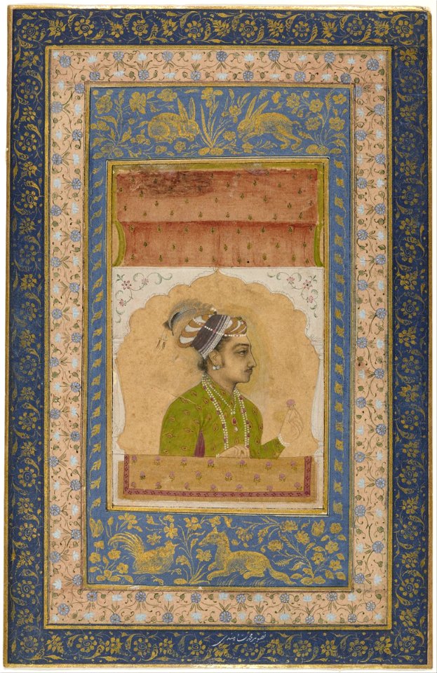 Unknown Indian - Miniature Portrait of Dara Shikoh - Google Art Project
