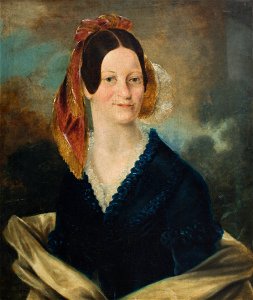 Unknown - Portrait of Pristella Krasuska née Abraniecka - MNK XII-A-705 - National Museum Kraków