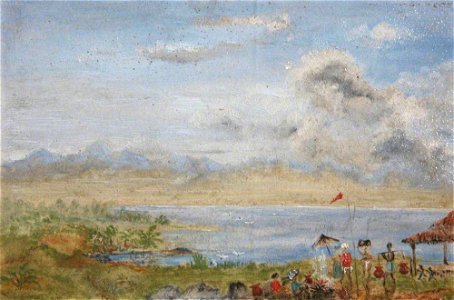 Unknown artist - View of a Lake in Ceylon - 119863 - National Trust