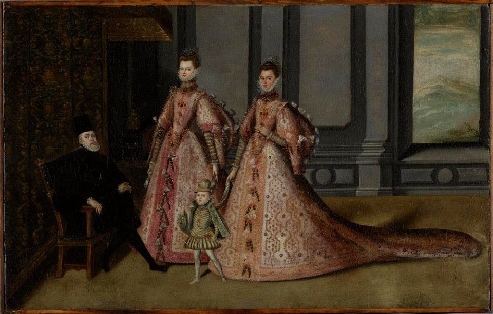 Unknown Artist - Philip the Second, King of Spain, and His Children - A1838 - Hispanic Society of America
