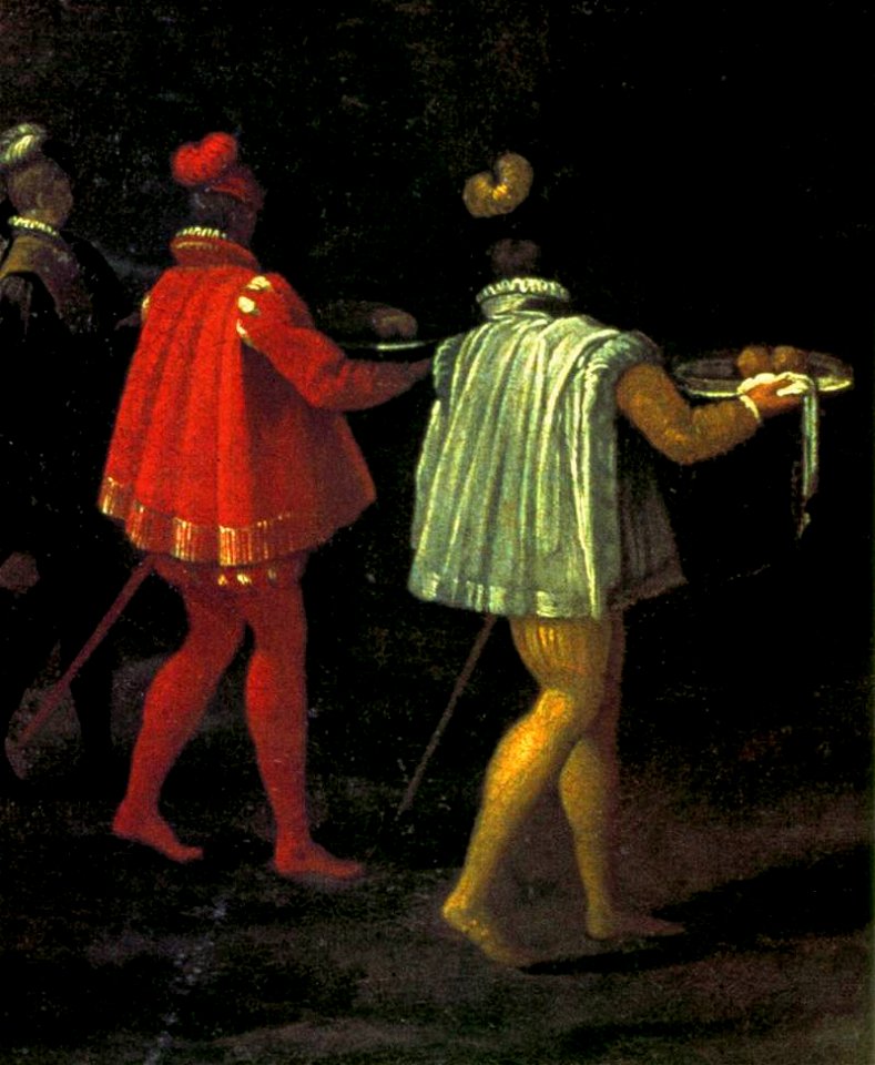 Unknown painter - Outdoor Banquet for Henry IV of France and His Family (detail) - WGA23681