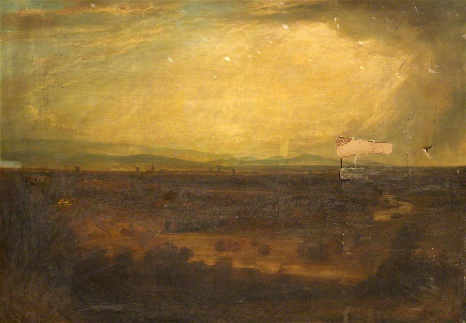 Unknown artist - Landscape of an Industrial Town - 1458265 - National Trust