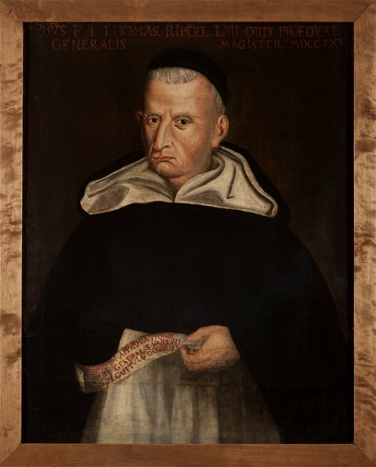 Unknown - Portrait of Tomasz Rippol, Dominican friar - MP 3149 MNW - National Museum in Warsaw