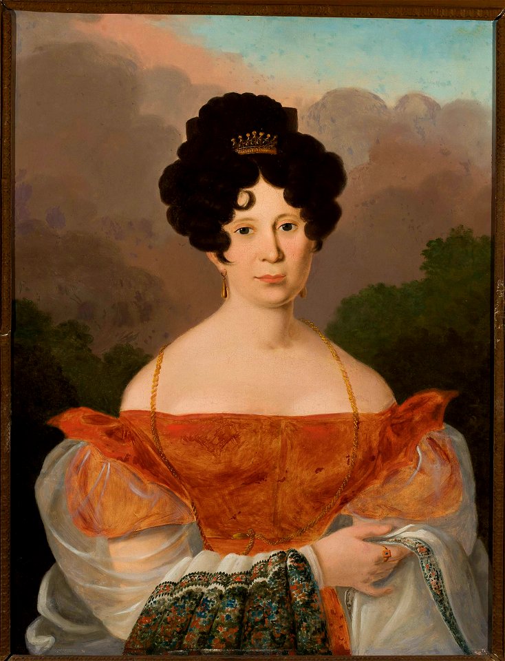 Unknown - Portrait of Joanna Grudzińska (^) - MP 5412 - National Museum in Warsaw