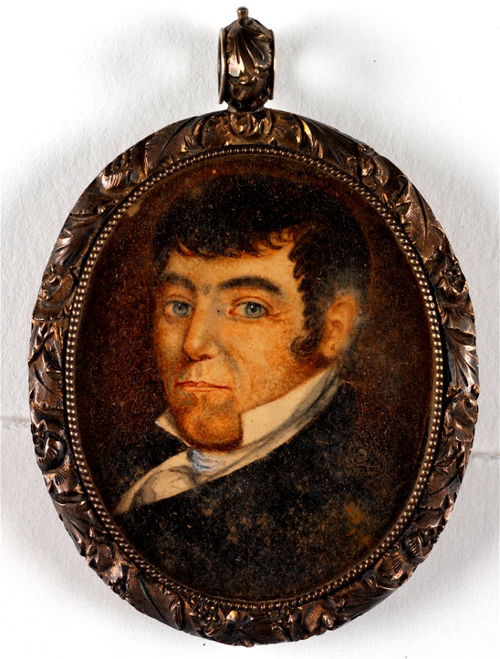 Unknown artist, American - Portrait of Thomas Seekell - 80.172.17 - Rhode Island School of Design Museum