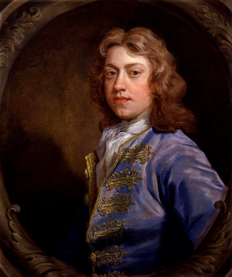Unknown man, formerly known as Sir James Thornhill by John Closterman
