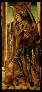 Unknown Artist - Saint Michael (one of a pair). - A16.02 - Hispanic Society of America
