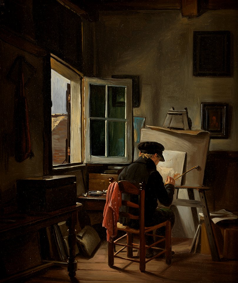 Unknown artist, German - The Studio - 56.092 - Rhode Island School of Design Museum