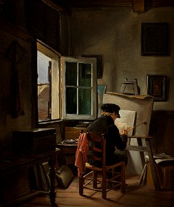 Unknown artist, German - The Studio - 56.092 - Rhode Island School of Design Museum