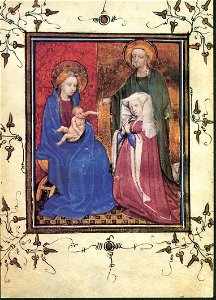 Unknown painter - Principal Led before the Madonna - WGA16019