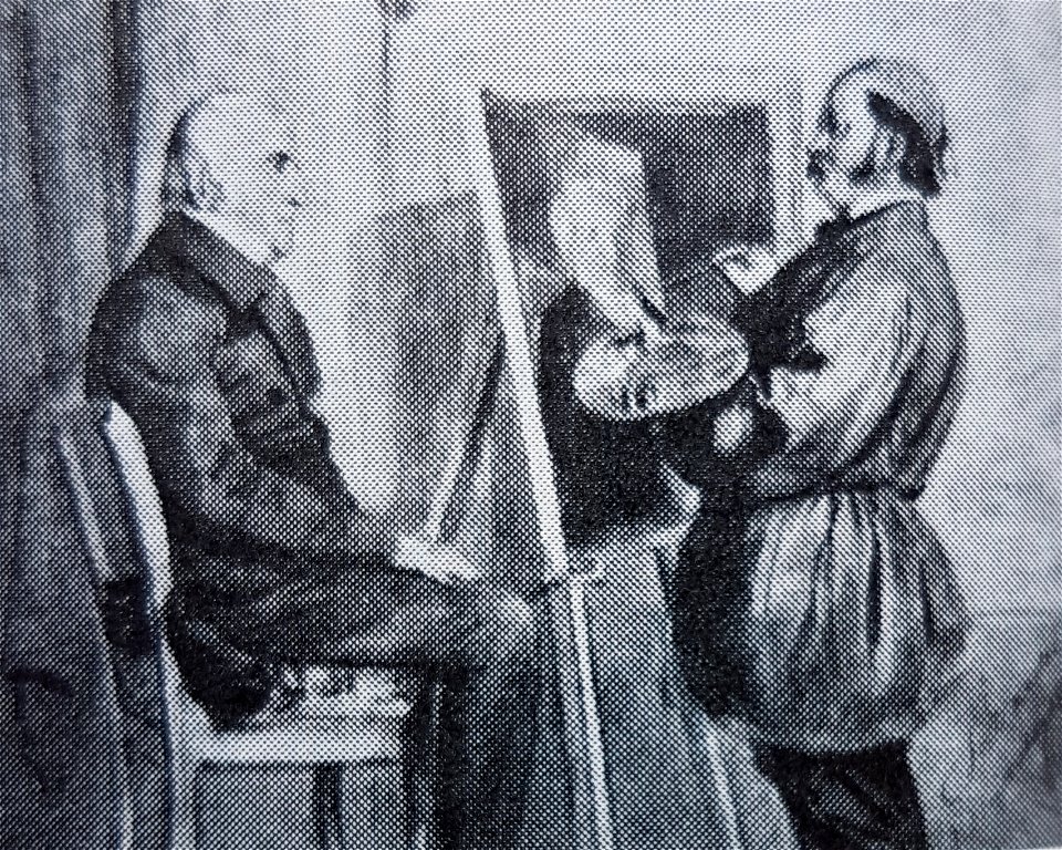 Uno Troili målar baron Silfverschiöld x F von Dard