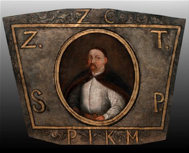 Unknown Polish artist - Coffin portrait of Zygmunt Tarło - Google Art Project