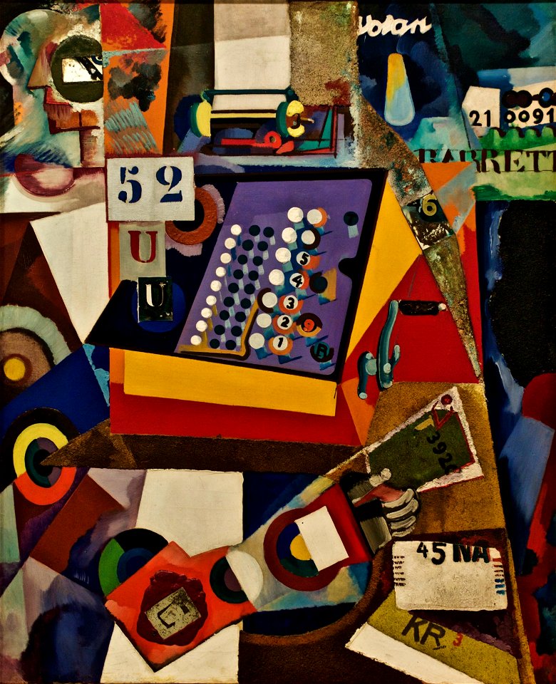 Untitled (Cash register) (c.1917) - Amadeo de Souza-Cardoso (1887-1918) (31290944733)