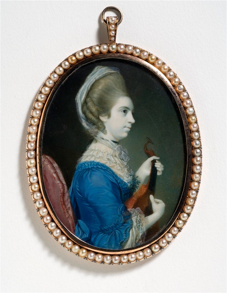 Unknown lady, probably Lady Mexborough (Richard Crosse) - Nationalmuseum - 138272