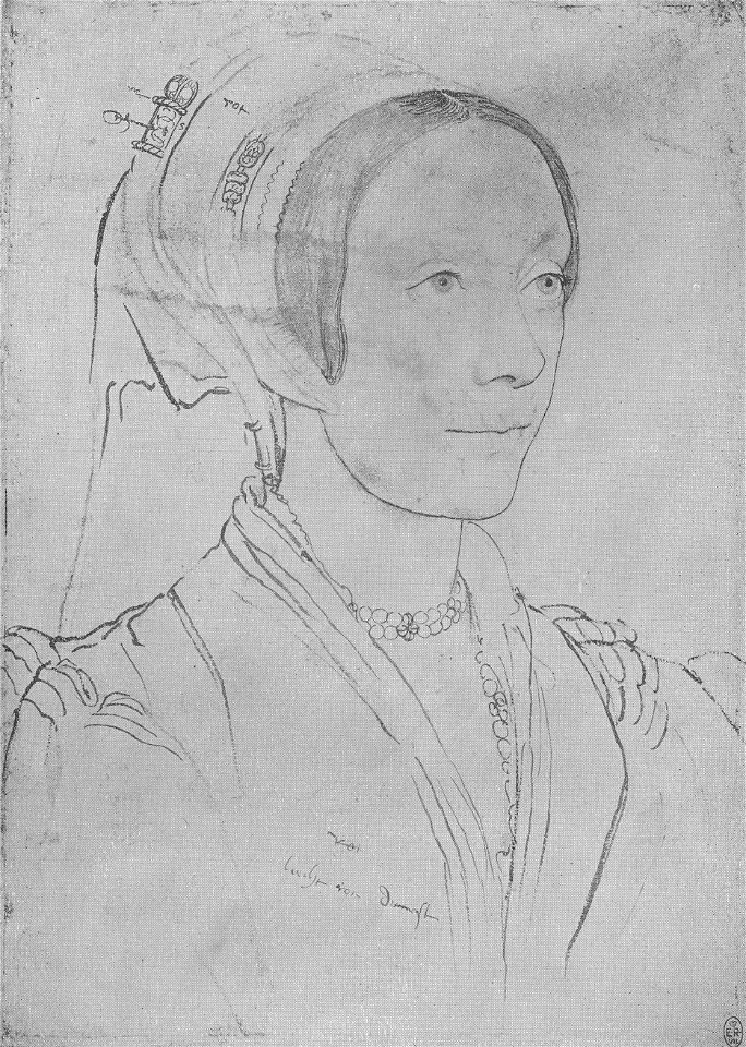 Unknown Lady, by Hans Holbein the Younger