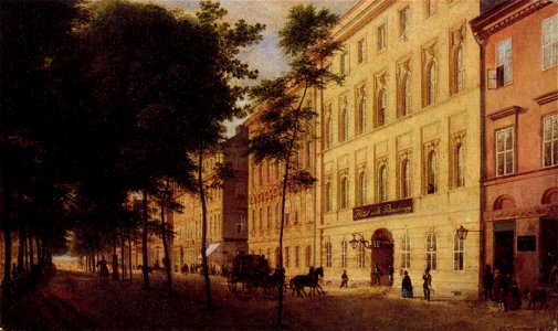 Unter den Linden Hôtel de St. Petersburg
