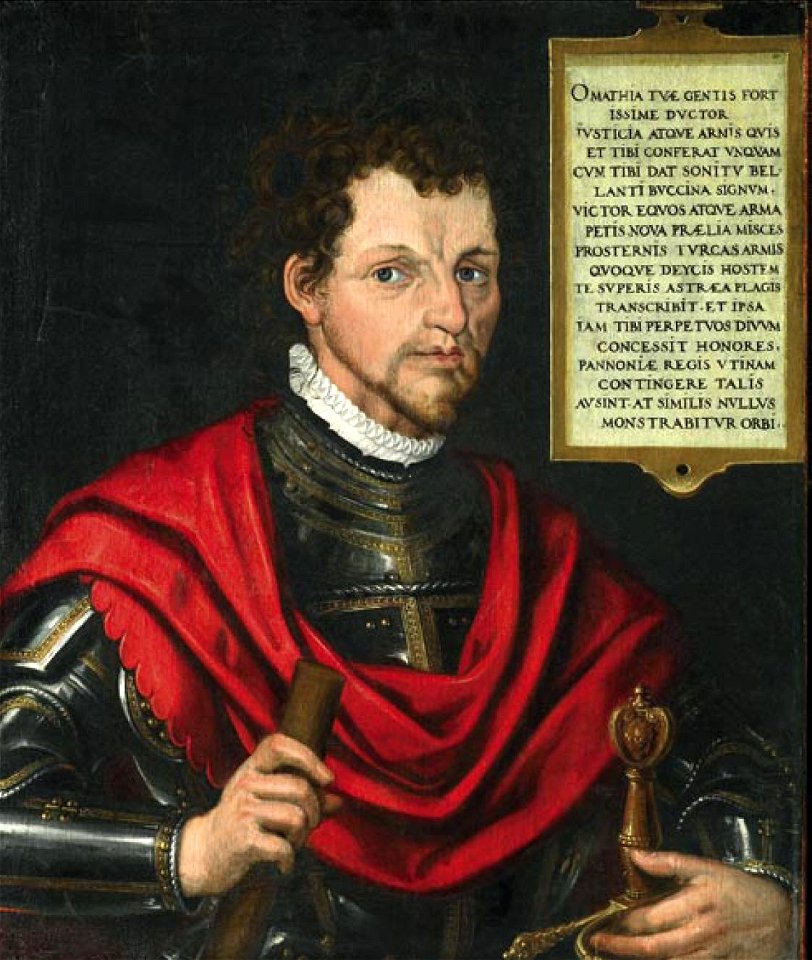 Unknown Portrait of Matthias Corvinus 16 c.