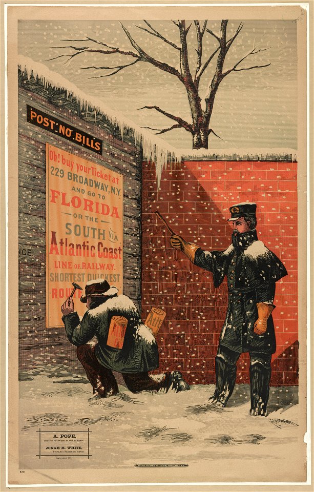 Untitled advertising card LCCN2003677853