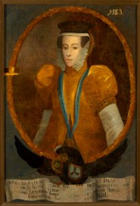 Unknown - The portrait of Zofia née Radziwiłł (after 1582–1613) 1.v. Chodkiewicz 2.v. Dorohostajska - MP 4452 MNW - National Museum in Warsaw