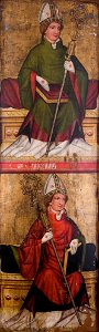 Unknown - St Adalbert (^), St Martin, Our Lady of Sorrows. Left wing from the altar retable from the church of St Mark in Żywiec - MNK I-566 - National Museum Kraków