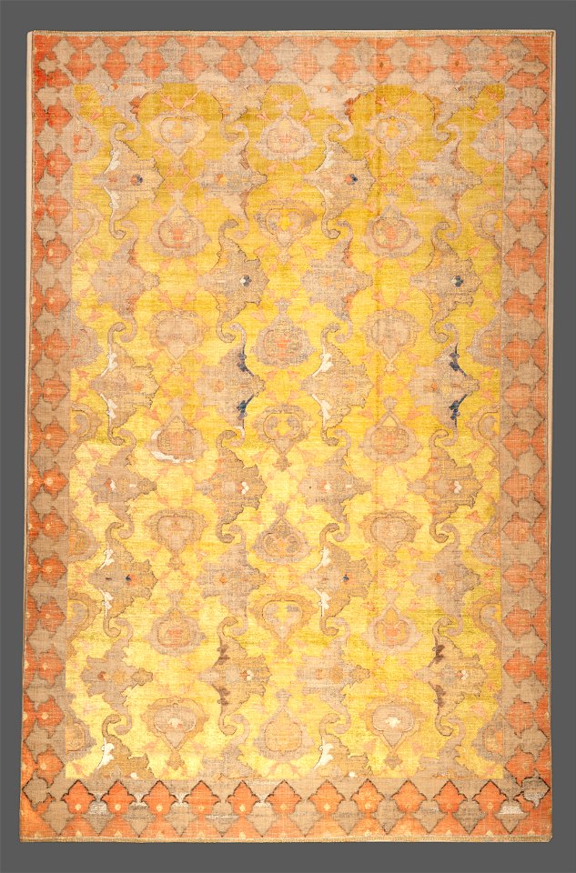 Unknown, Iran, 1600 - The Rothschild Polonaise Carpet - Google Art Project