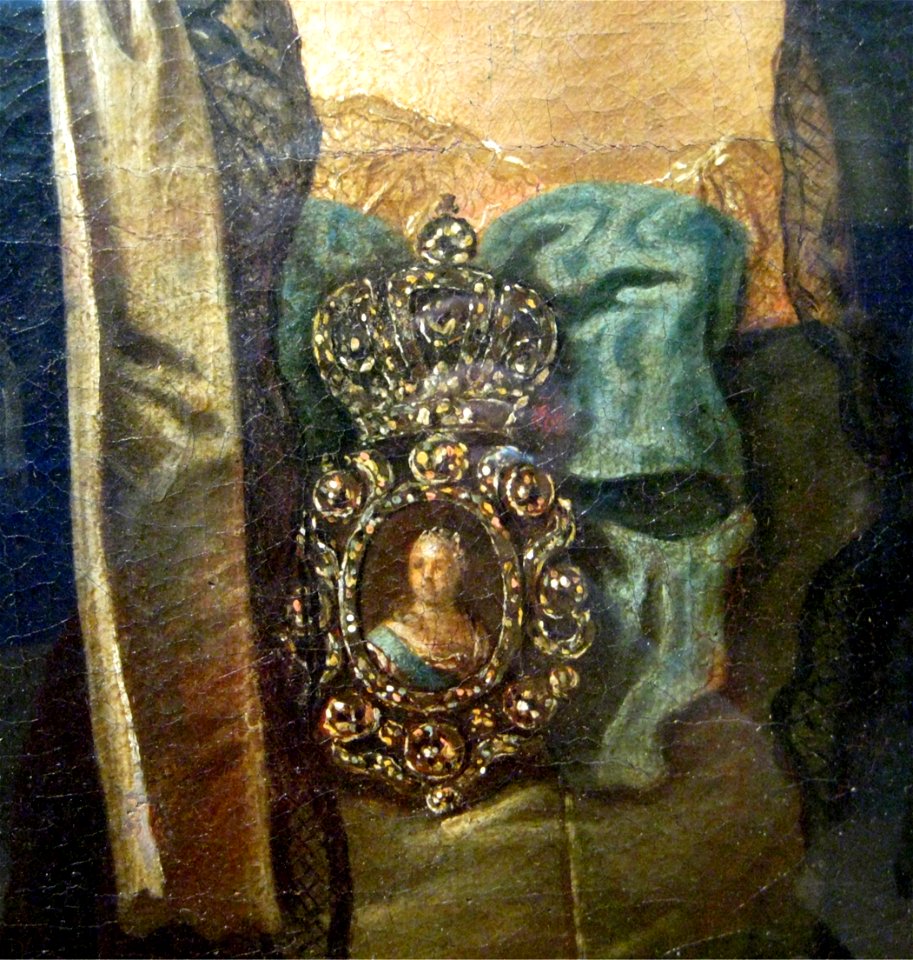 Unknown dame with empress' portrait (GTG) detail